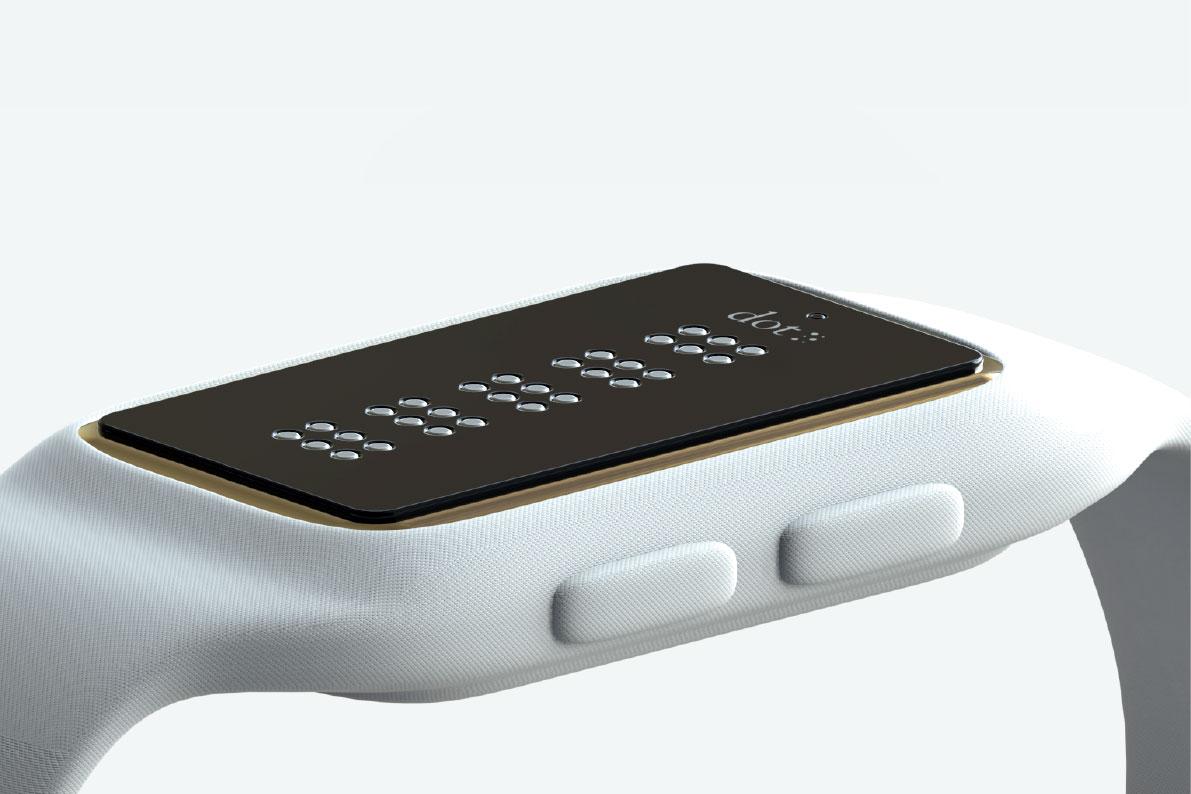 dot braille smartwatch visually impaired 1
