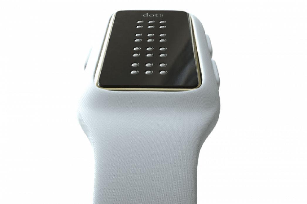 dot braille smartwatch visually impaired 2