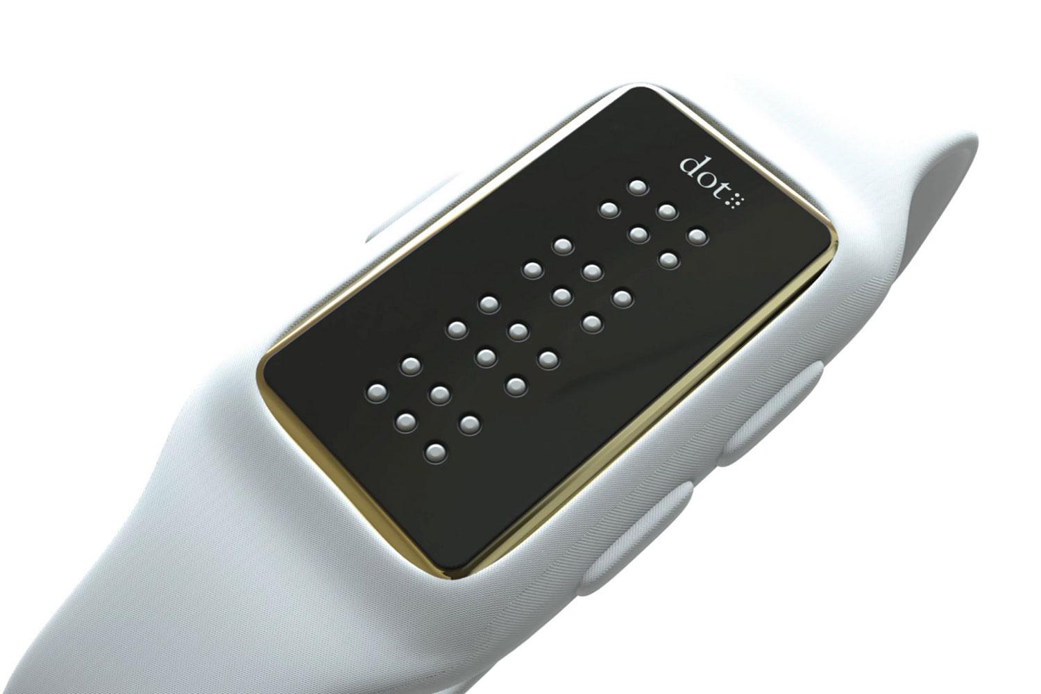 dot braille smartwatch visually impaired 8