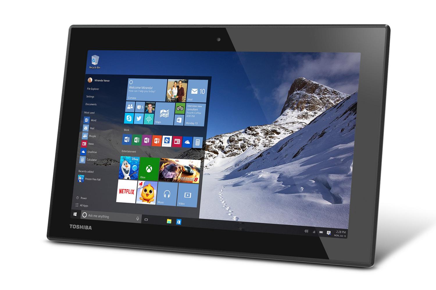 toshiba proves its ready for windows 10 with a selection of new pcs encoretablet 4