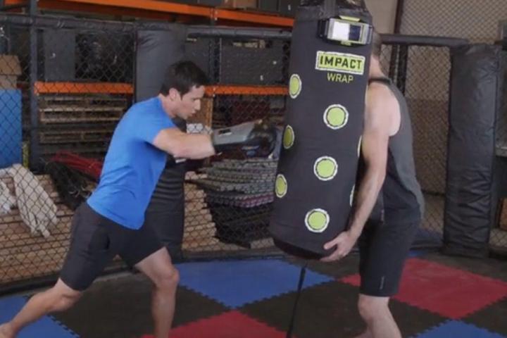 Impact Wrap smart boxing, smart heavy bag