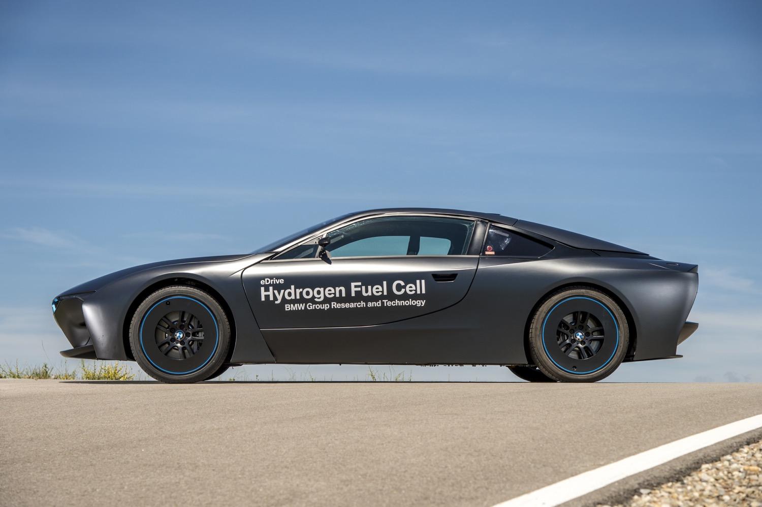 BMW i8 hydrogen fuel-cell prototype