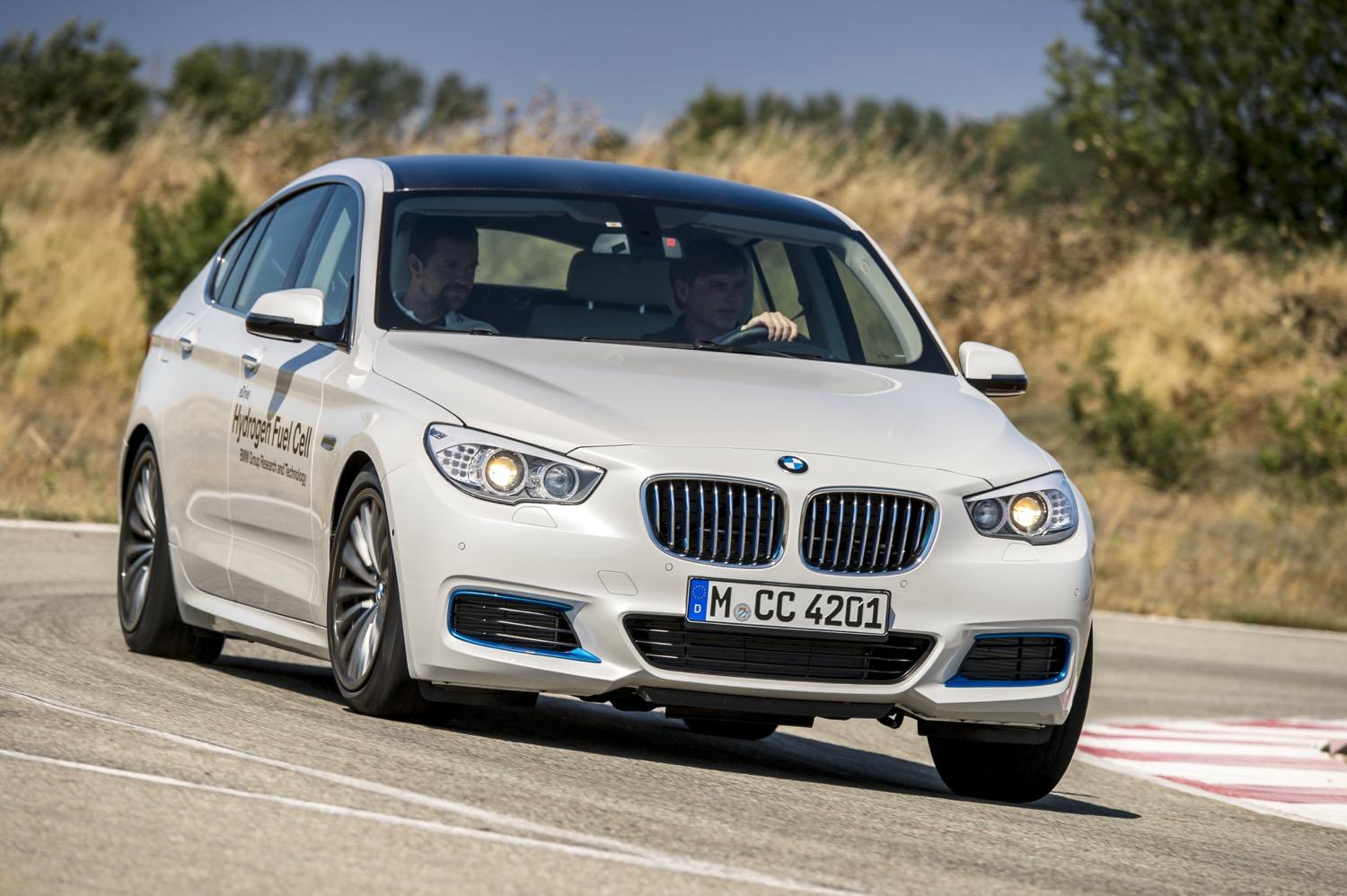 BMW 5 Series GT hydrogen fuel-cell prototype