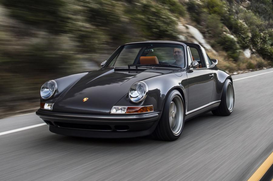 Singer 911 gray front angle
