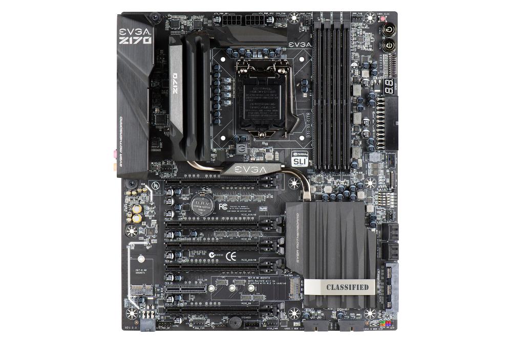 evga shows off z170 series motherboards ahead of intel skylake release classified