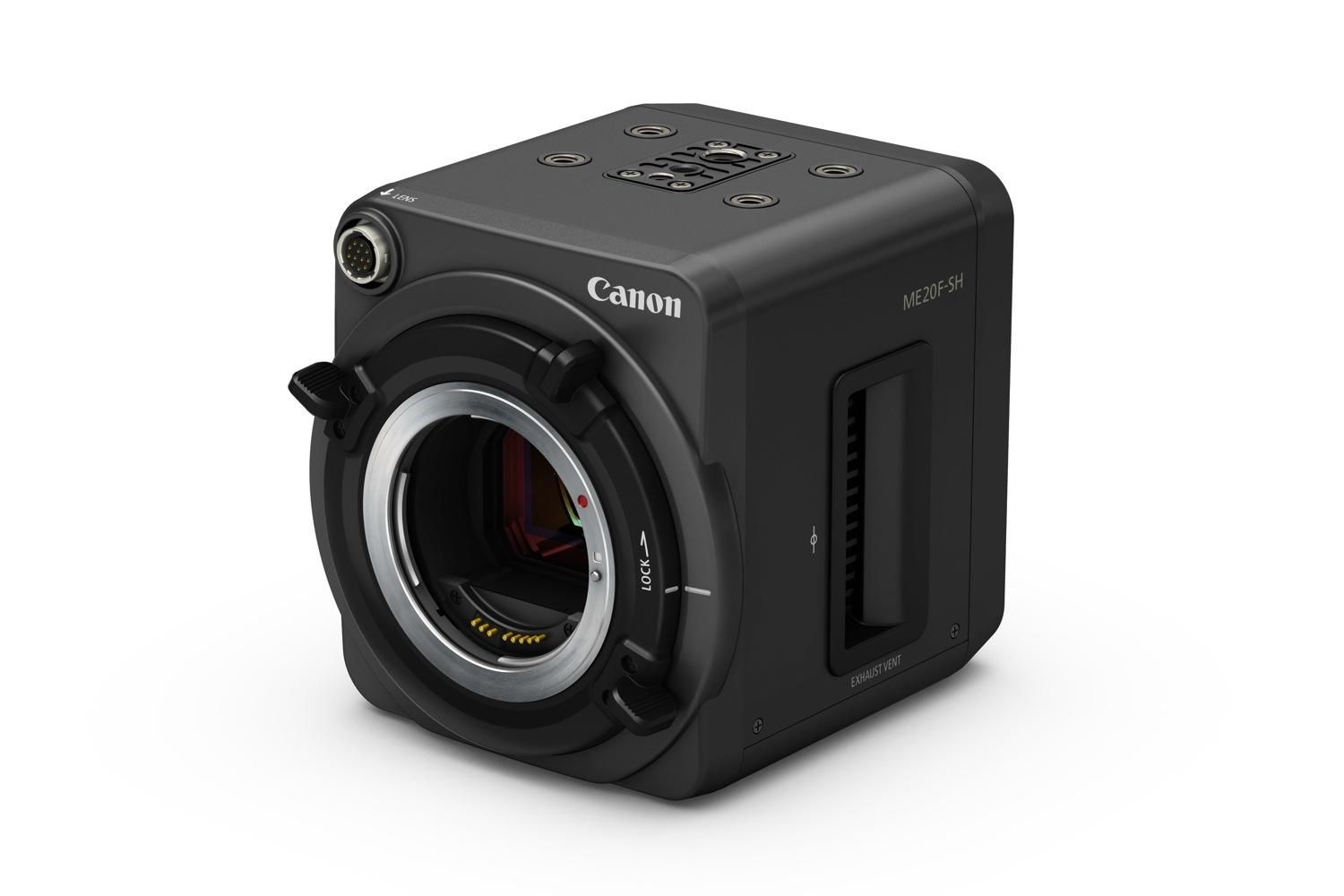 canons new video camera sees in the dark better than your eyes can canon me20f sh 3