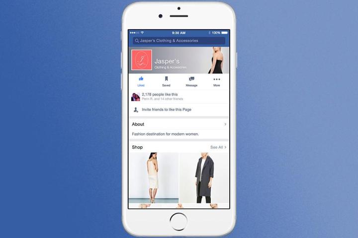 facebook testing digital stores within site as part of e commerce push online