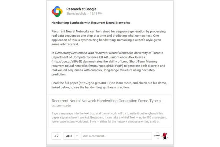 researcher computer handwriting googleresearch