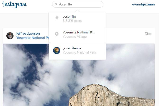instagram at last brings search to web version