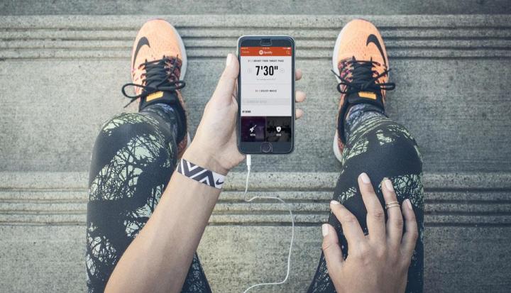 spotify nike partnership pace stations running app