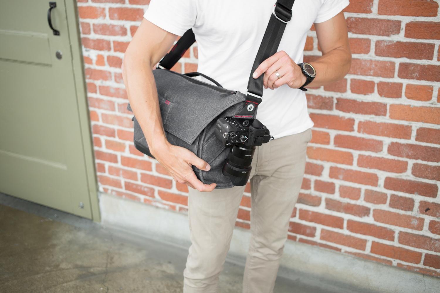 this photography bag suits your everyday needs with or without a camera peak design messenger 15