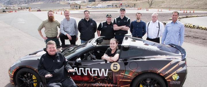semi autonomous system lets paralyzed racer drive again team banner 2015