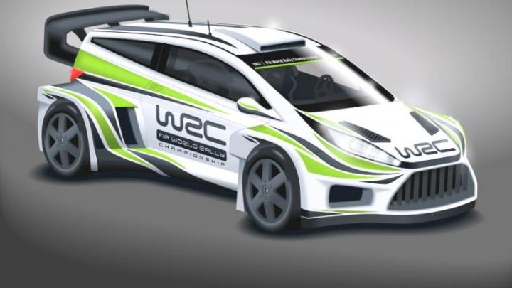 2017 WRC Rally Car sketch