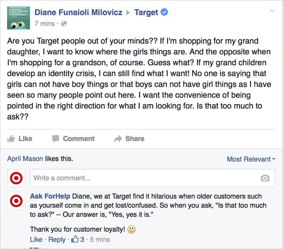 fake target account trolls gender neutral complaints 10