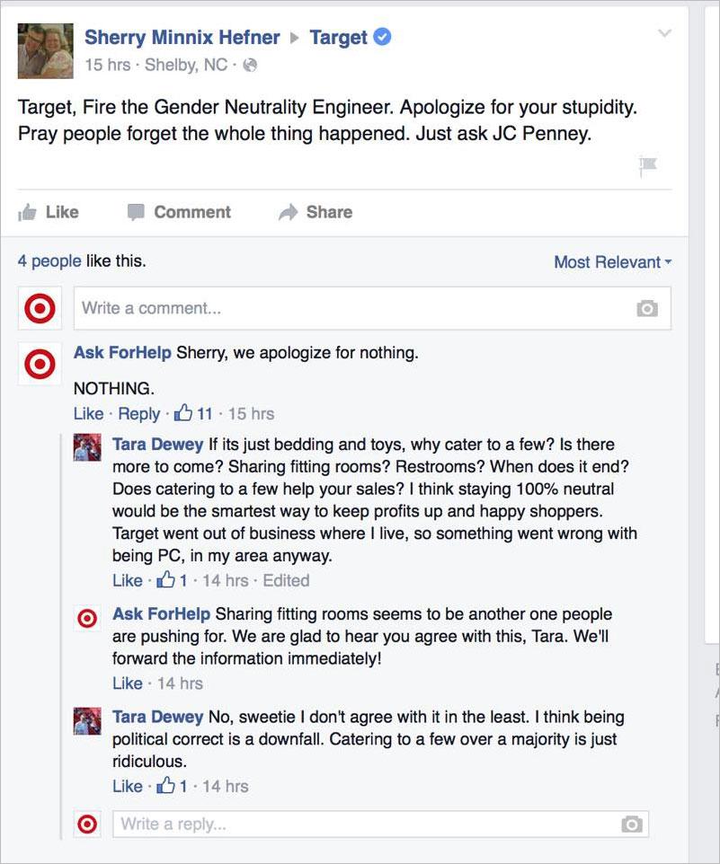 fake target account trolls gender neutral complaints 15