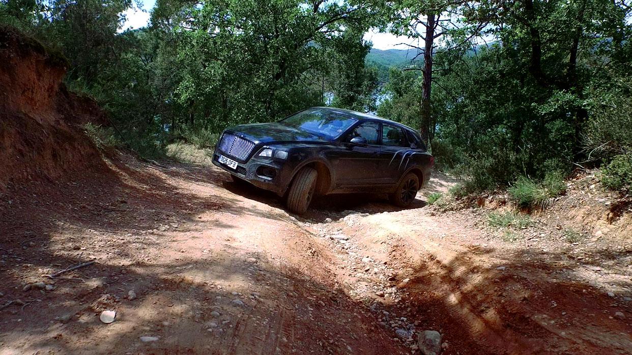 bentley bentayga suv goes off road in new teaser video 04a
