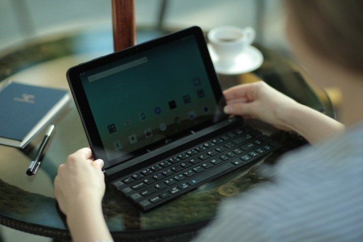 lg rolly rollable keyboard electronics