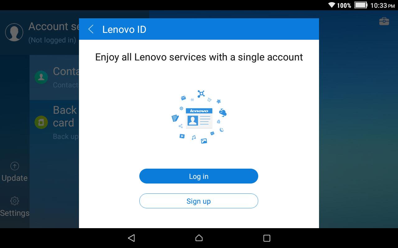Lenovo TAB 2 A8 screenshot 1
