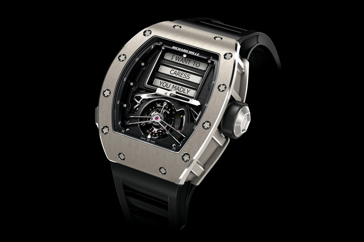 flipping through the manual water to go erotic watches tasting dead ant gin wind  richard mille rm69 tourbillon