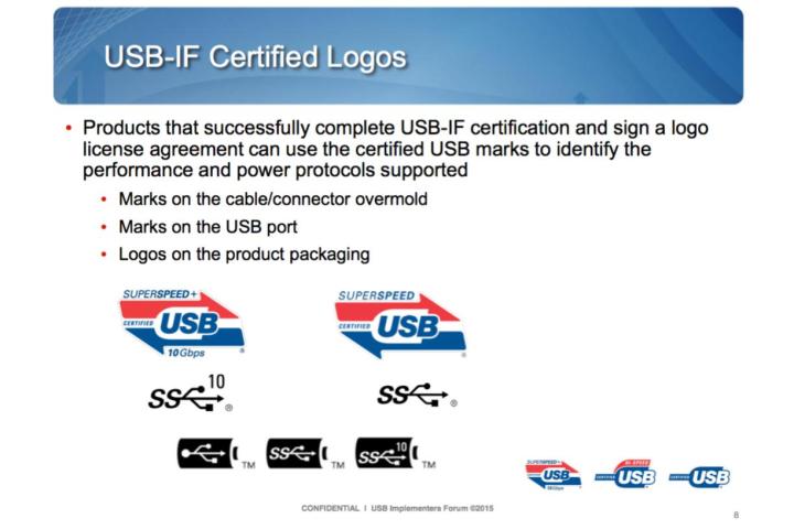 usb type c stickers help avoid confusion usbif logo