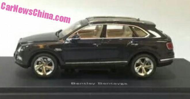 Bentley Bentayga 1/18-scale model