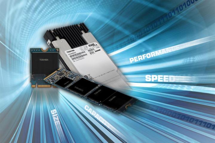 toshiba announces three new nvme solid state drives ssd