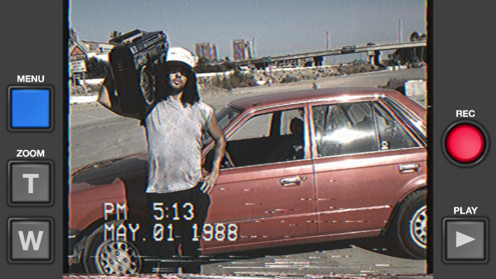 vhs camcorder app lets you shoot wonderfully awful 1980s style videos