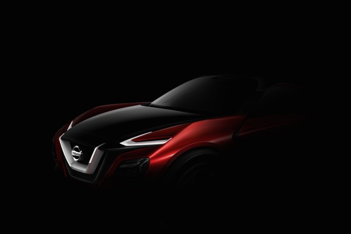 Nissan crossover concept teaser (Frankfurt Motor Show 2015)