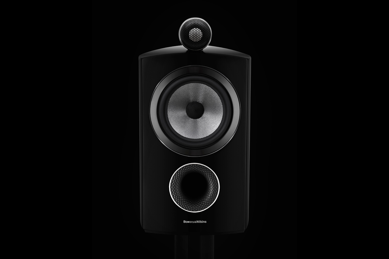bowers wilkins 800 series diamond ds3 805 black front
