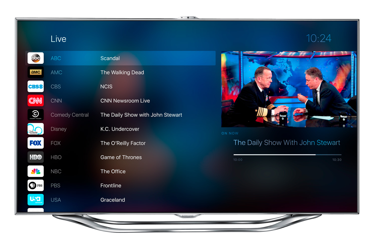 apple tv ios 9 concept appletv livejon samsung es8000 front