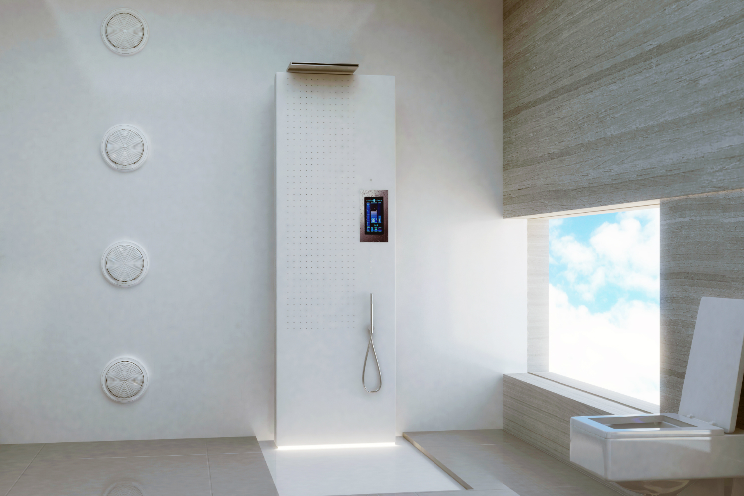 futurologist predicts how bathrooms will look in 2040 bathroom of the future shower 2