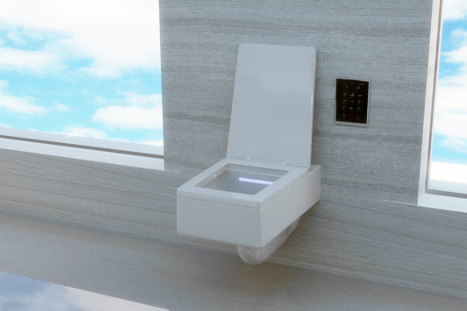 futurologist predicts how bathrooms will look in 2040 bathroom of the future toilet