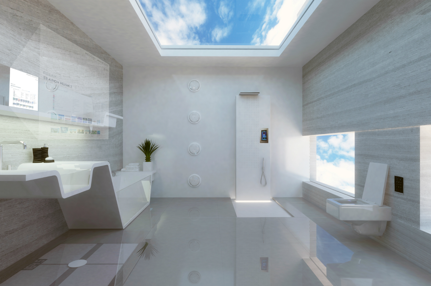 futurologist predicts how bathrooms will look in 2040 bathroom of the future