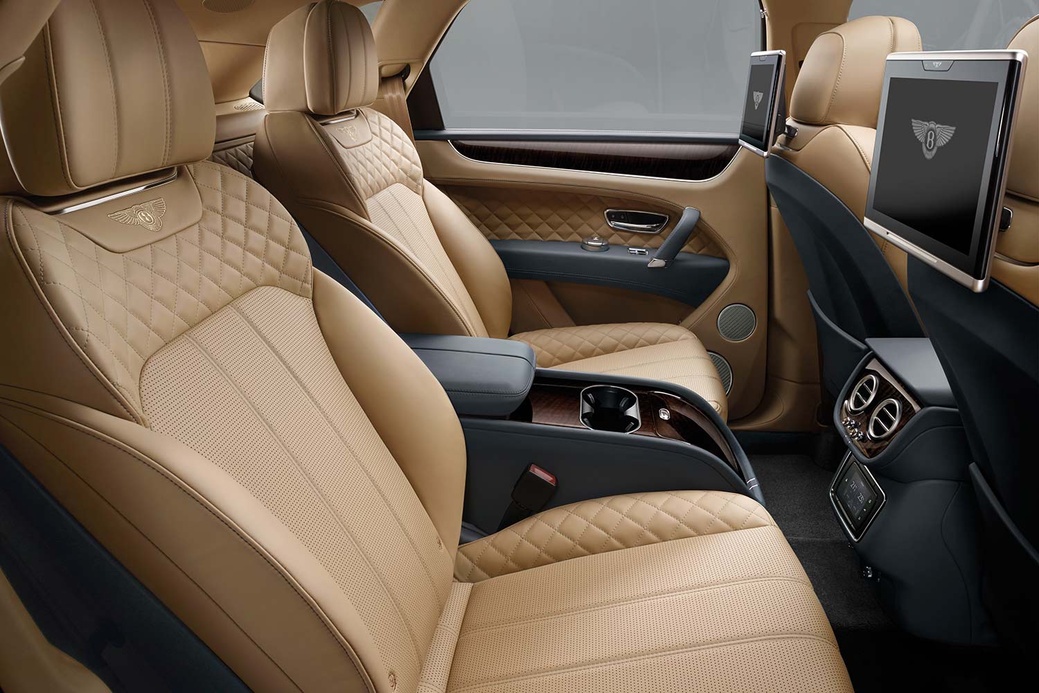 bentley says its bentayga suv can do it all but will customers bite  rear cabin b