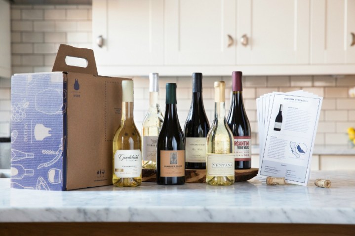 blue apron to deliver smaller bottles of wine with meals