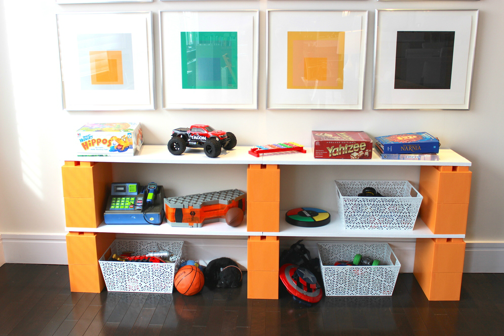 everblock makes life sized legos for furniture building lego shelves