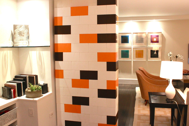 everblock makes life sized legos for furniture building lego wall