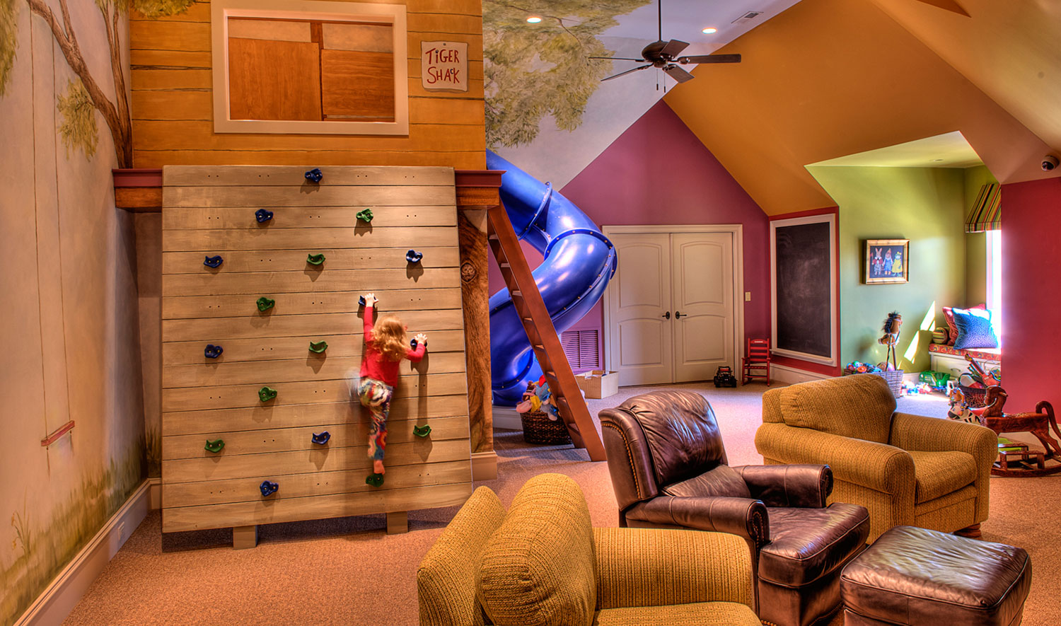 houses with amazing indoor slides greenville estate kids room
