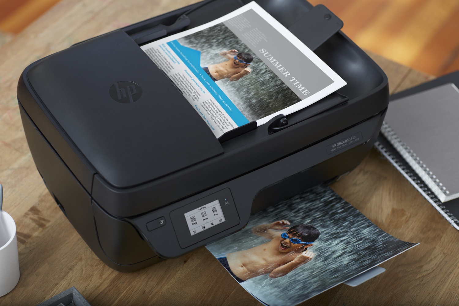 hp puts spotlight on instant ink refill program with new inkjet printers officejet 3830 enviro