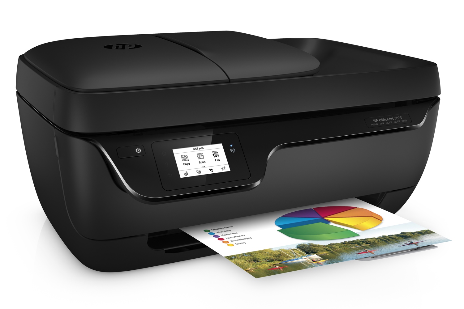 hp puts spotlight on instant ink refill program with new inkjet printers officejet 3830 product