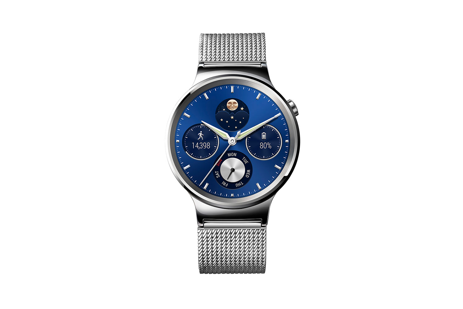 huawei watch news stainless mesh front