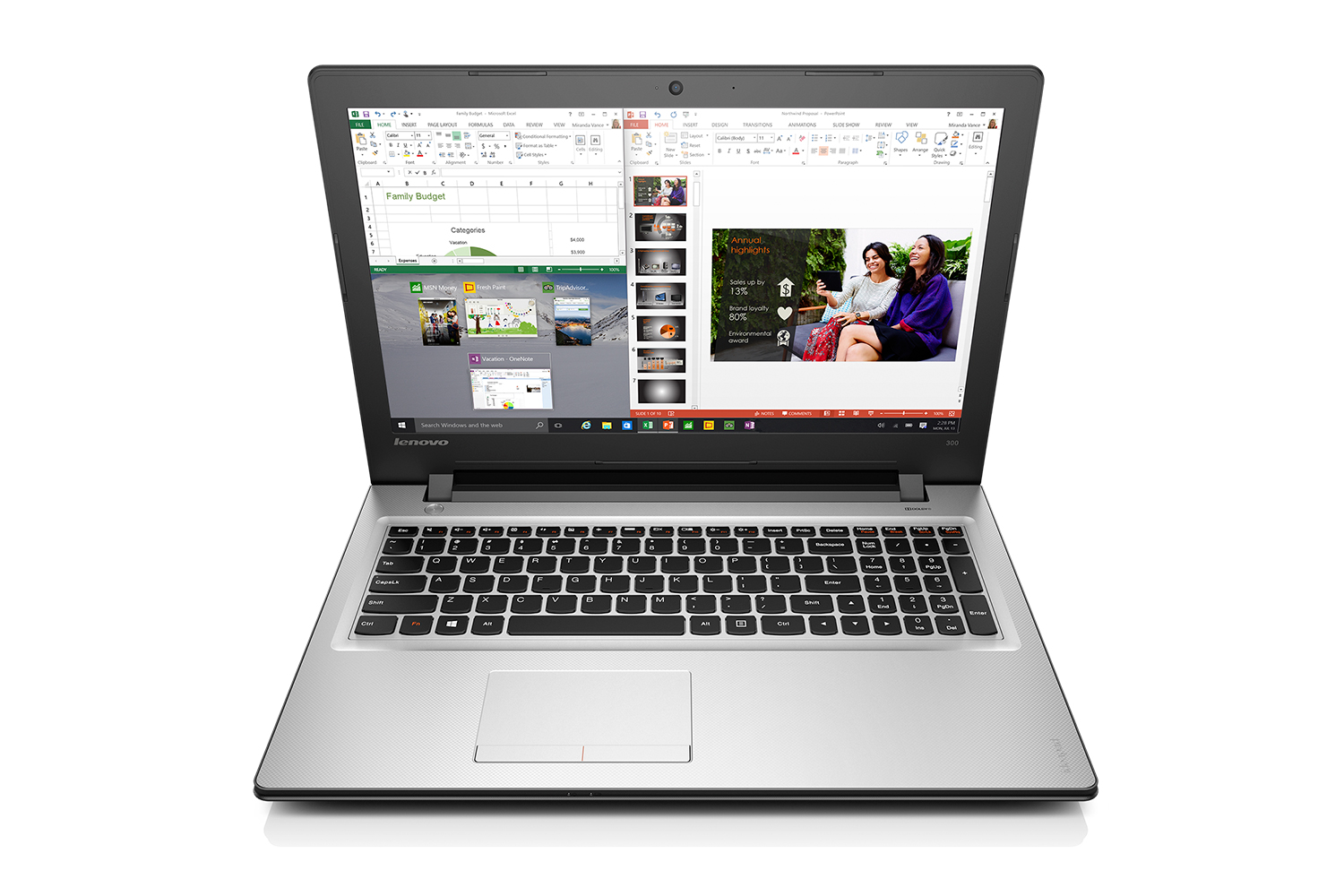 need a new computer lenovo rolls out massive update to laptop convertible and aio lines ideapad 300 15 silver 05