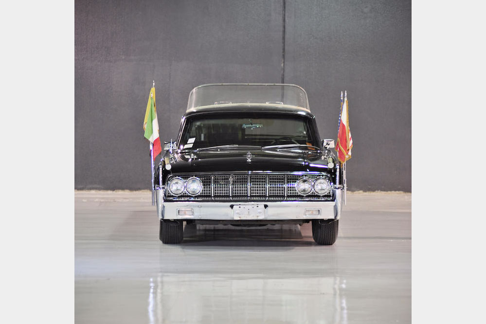 10 sweet popemobiles that will make you wish held the keys of heaven lincoln continental limousine  1964