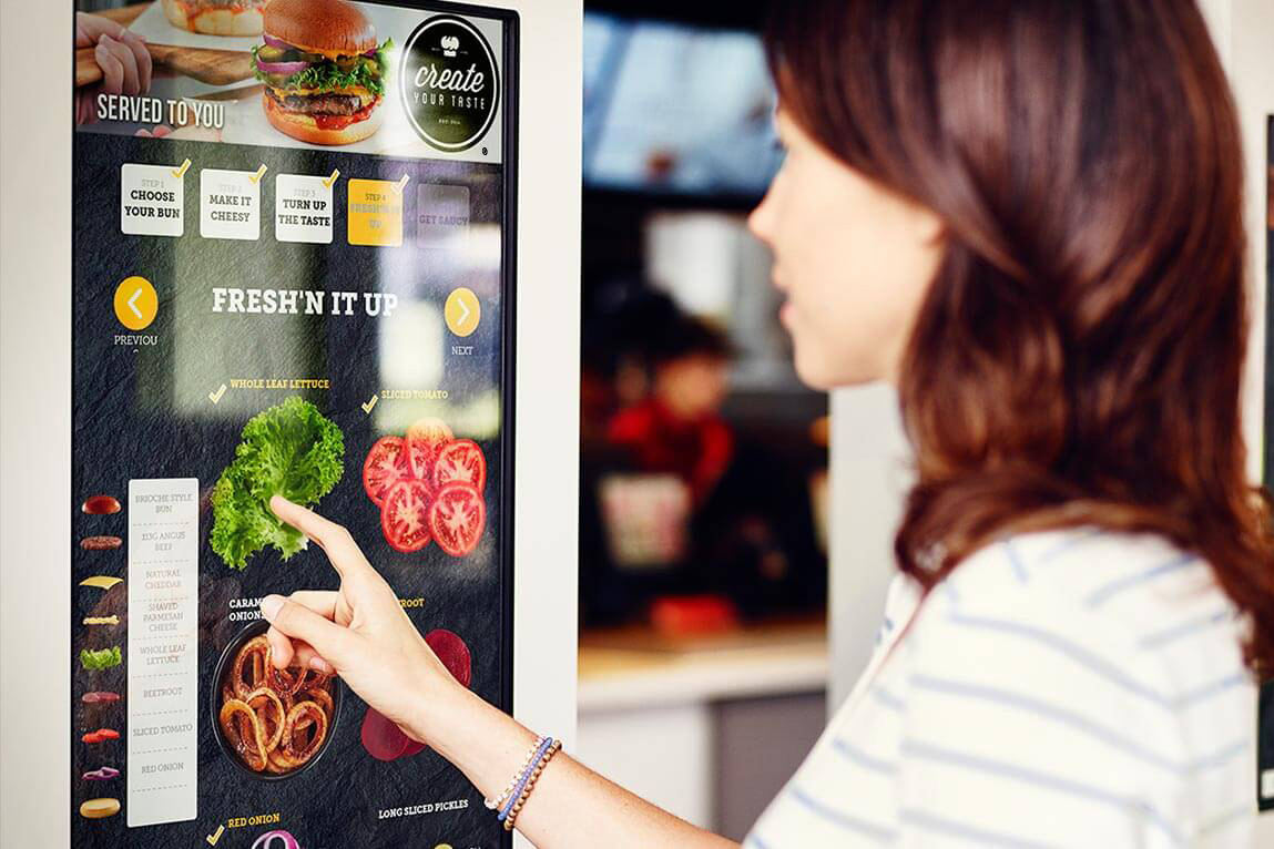 worlds high tech restaurants mcdonalds create your taste kiosks 4