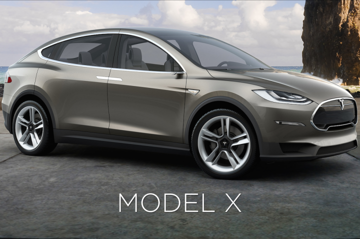 Model X front angle