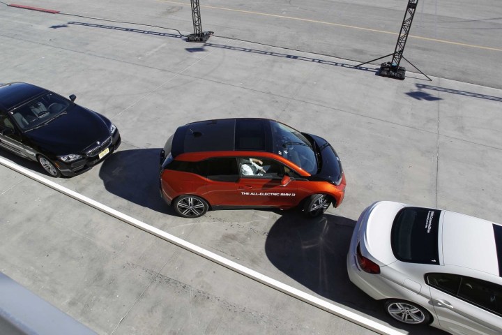 BMW i3 autonomous parking