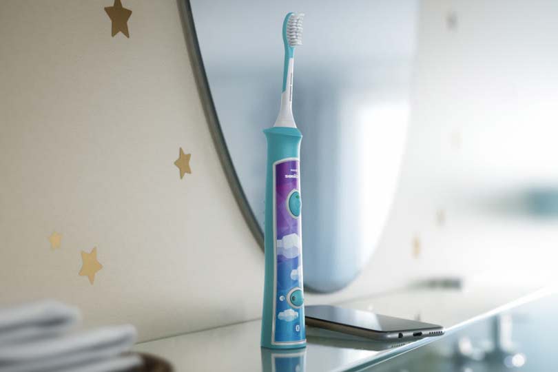 philips sonicare bluetooth toothbrush has a coaching app for kids connected 4