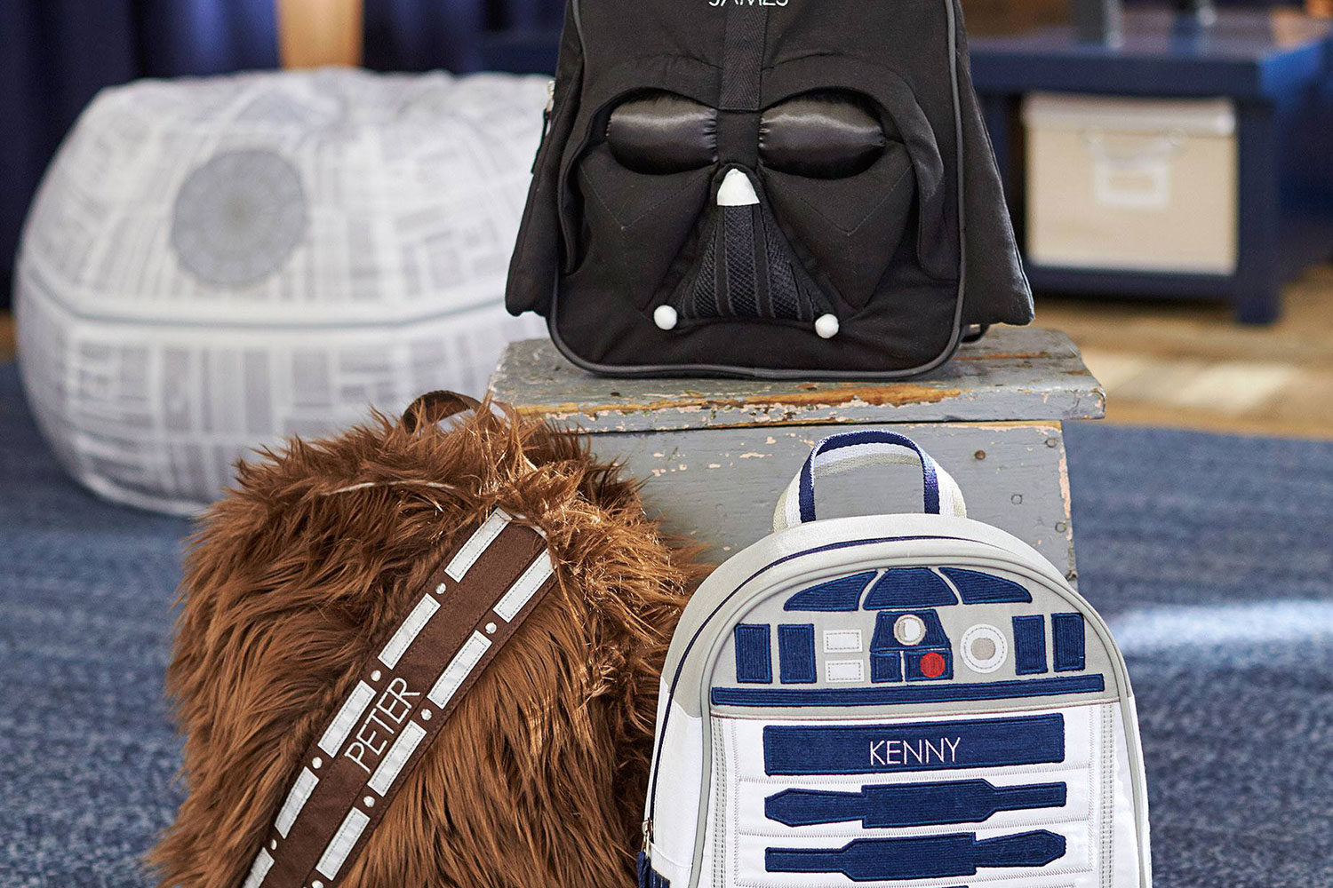 pottery barn has a 4000 star wars bed for sale  backpacks with sound 50