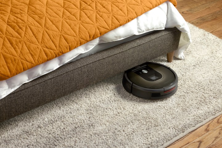 how we test vacuum cleaners roomba 980 bed