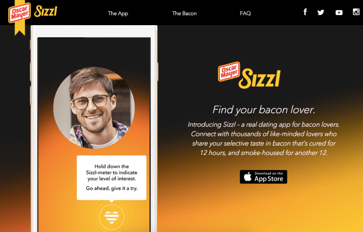 sizzl oscar mayer dating app screen shot 2015 09 16 at 5 40 35 pm